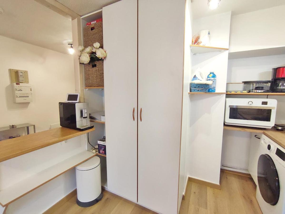 شقة Reves De Montagne, T2 Bis, Luchon, Wifi, Parking Gratuit, 4 Personnes Bagnères-de-Luchon المظهر الخارجي الصورة